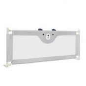 195cm Bed Rail with Double Safety Lock and Adjustable Height. -ER54.