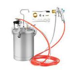 15L PRESSURE PAINT TANK WITH SPRAY GUN AND ADJUSTING SPRAY RANGE. -ER54. Coming with 2 air caps