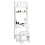 Makeup Dressing Table Shelf Vanity Set With Flip Top Mirror. - ER54. If you are still looking for