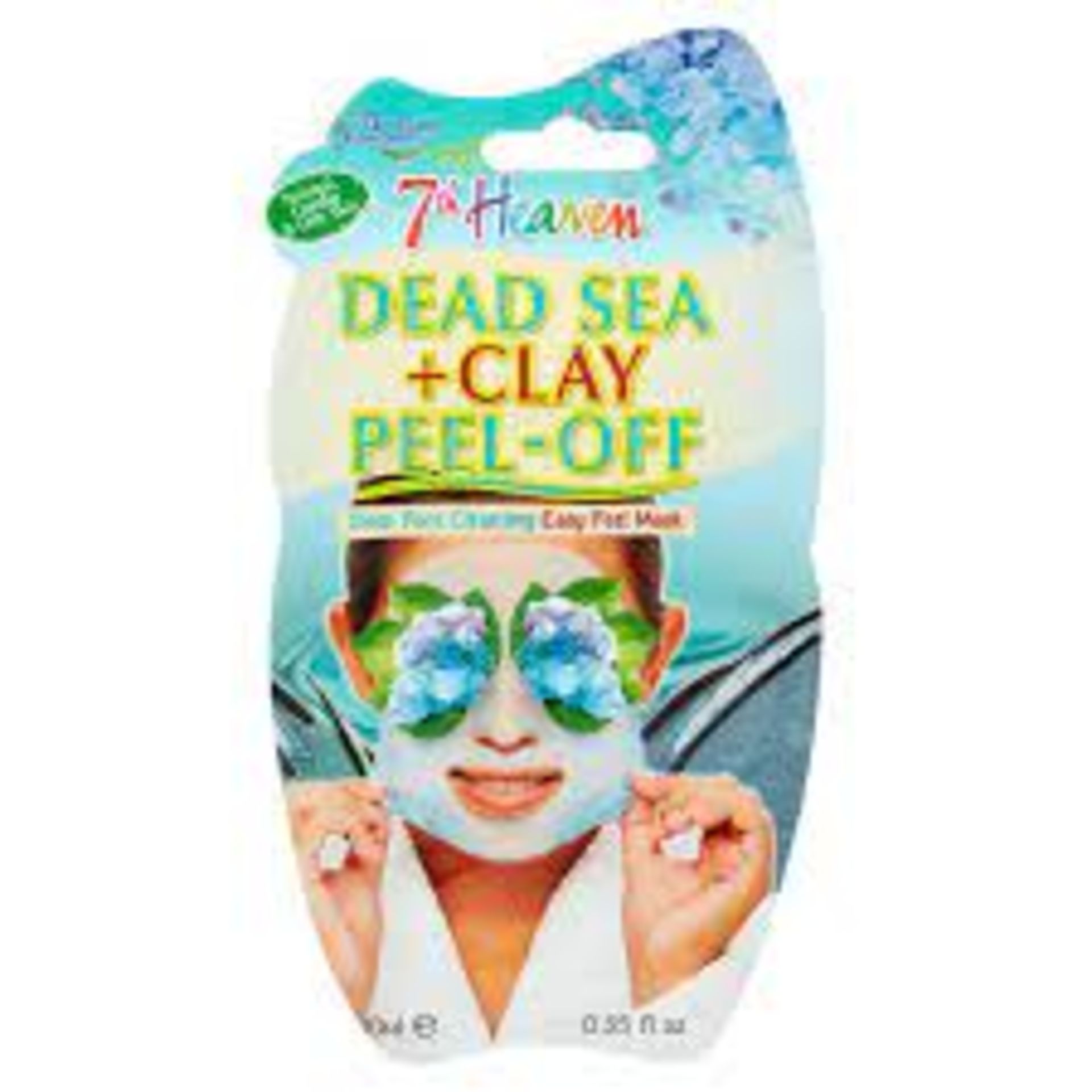 391 X BRAND NEW 7TH HEAVEN DEAD SEA AND CLAY PEEL OFF MASKS 10ML, DEEP PORE CLEANSING P3