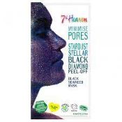 288 X BRAND NEW 7TH HEAVEN MINIMISE PORES STARDUST STELLAR BLACK DIAMOND PEEL OF BLACK SEAWEED MASKS