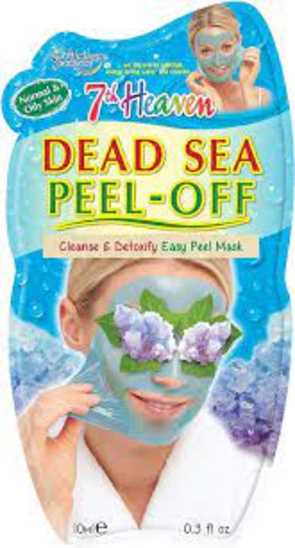 364 X BRAND NEW 7TH HEAVEN DEAD SEA PEEL OFF CLEANSE AND DETOXIFY EASY PEEL MASKS 10ML P3