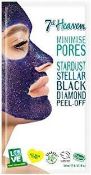 288 X BRAND NEW 7TH HEAVEN MINIMISE PORES STARDUST STELLAR BLACK DIAMOND PEEL OF BLACK SEAWEED MASKS