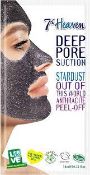 378 X BRAND NEW 7TH HEAVEN DEEP PORE SUCTION STARDUST OUT OF THHIS WORLD ANTHRACITE PEEL OFF MASKS