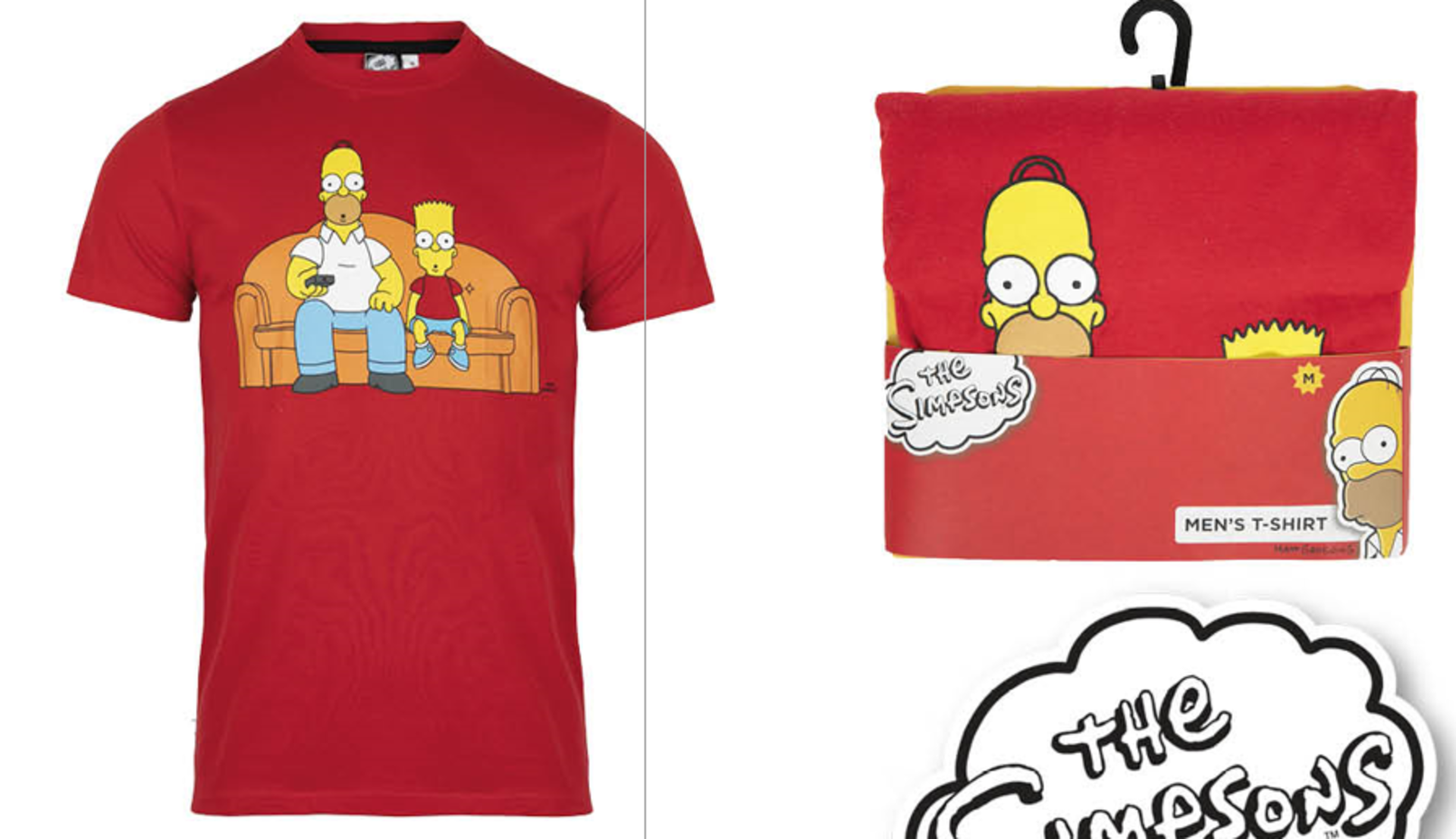 TRADE LOT 240 x New & Packaged Official Licenced The Simpsons Homer T-Shirts. In 2 Colours. 5 - Image 2 of 2