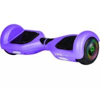 ZIMX HB2 Hoverboard - Purple. - P7. The HB2 has two powerful yet quiet motors that can take you