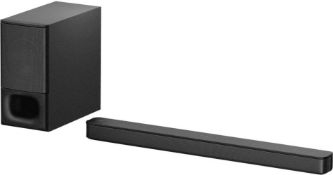 Sony HT-S350 Soundbar with Wireless Subwoofer. - P4. A powerful wireless subwoofer, with a large