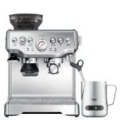 Sage the Barista Express Coffee Machine. - P4. RRP £749.85. Create third wave speciality coffee at