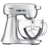 Sage The Scraper Mixer. - P7. RRP £550.00. Sage the Scraper Mixer features an 800W motor & efficient