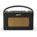 Rev-Uno Retro DAB+/FM Portable Radio with Bluetooth - Black. - P7. RRP £199.00. Seamless Bluetooth