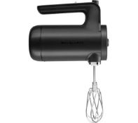 KITCHENAID Cordless 7 5KHMB732BBM Hand Mixer - Matte Black. - P7. Don't let a cable get in your