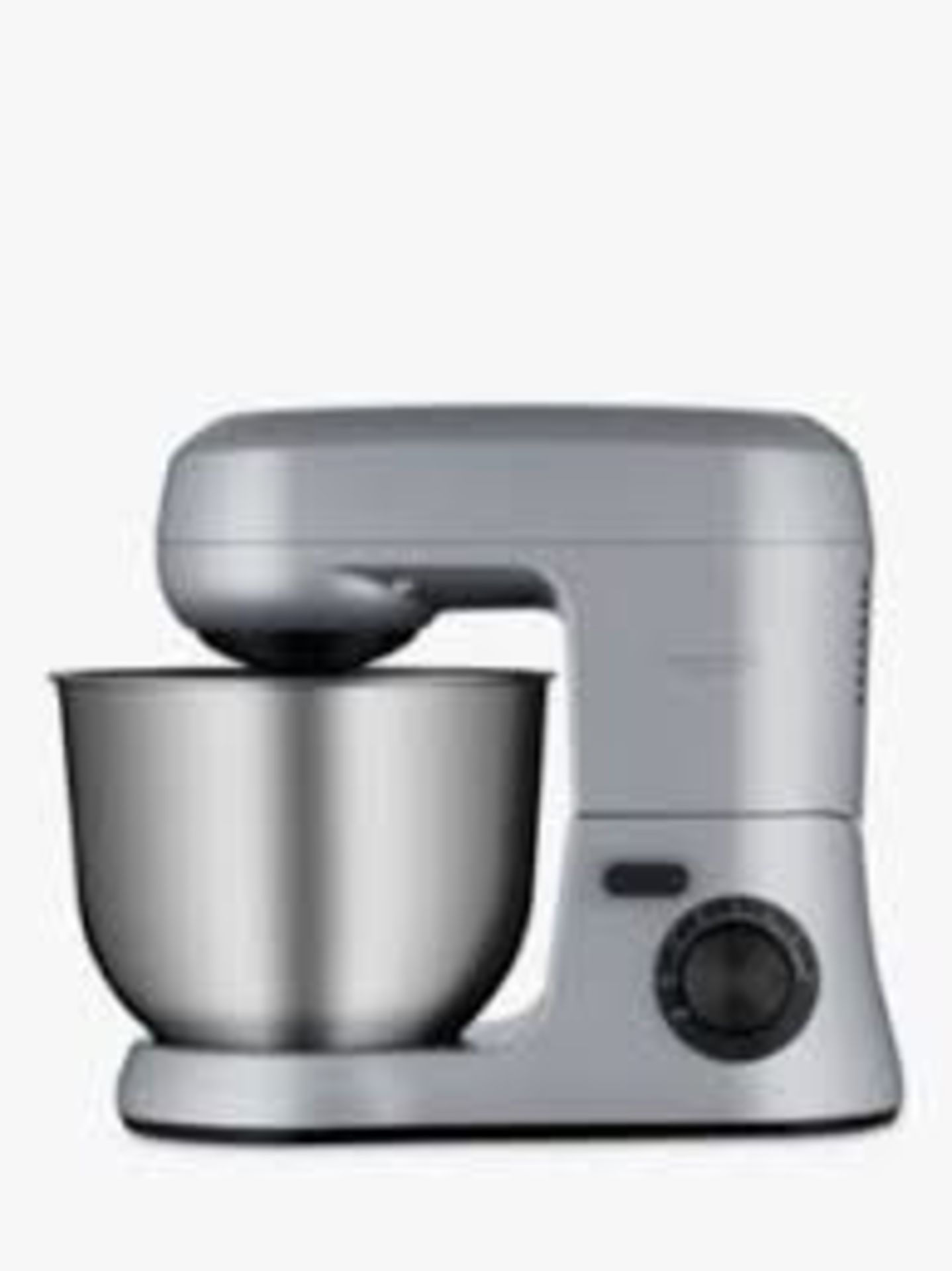 John Lewis JLSM618 Stand Food Mixer, Silver. - R9BW.