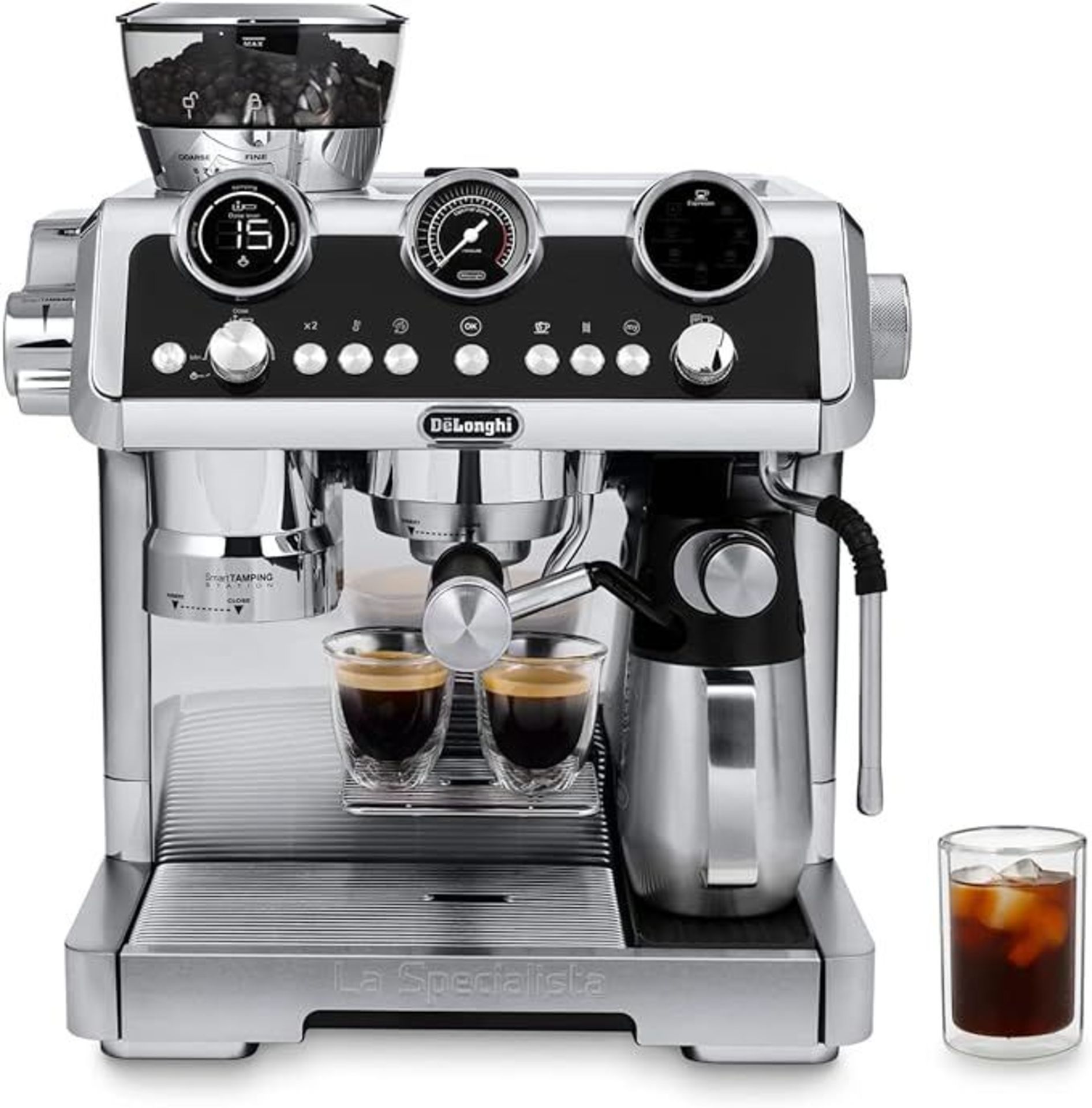 De'Longhi La Specialista Maestro EC9865.M Cold Brew Coffee, Manual Coffee Machine, Cold Extraction
