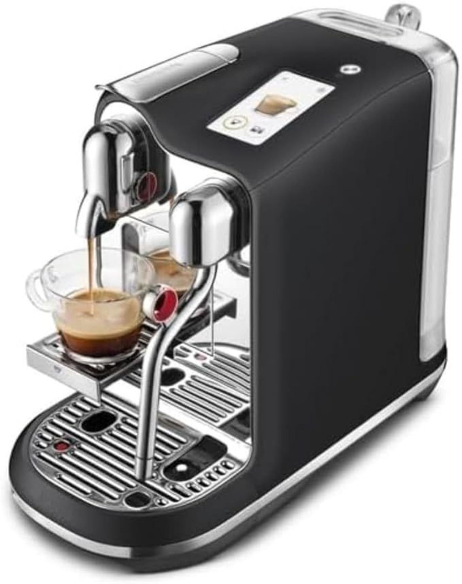 Nespresso Creatista Pro Automatic Pod Coffee Machine with milk frother wand for Espresso, Cappuccino