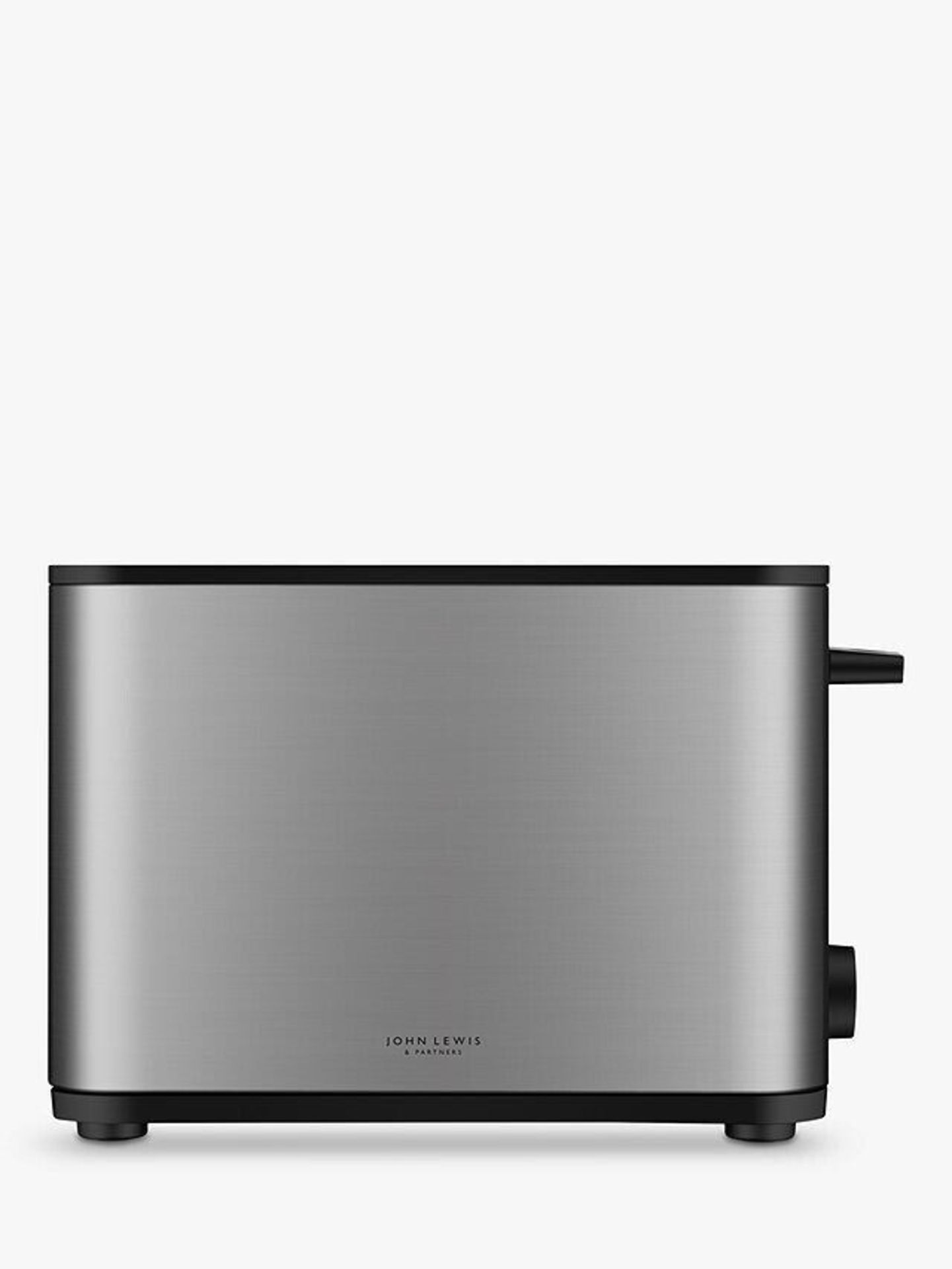 John Lewis Simplicity 2-Slice Toaster, Stainless Steel. - R10BW.
