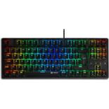 Chillblast Imperium Mechanical Gaming Keyboard Wired RGB PC TenKeyLess Compact Design and Metal