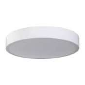 5 x Plafoniera LED, 1 X 40 W, Alb, Metal Si Plastic GoodHome Wapta - ER51.