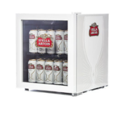 Husky Stella-Artois Mini Fridge, 45.8 Litre, White. - ER47. RRP £265.00. The compact, table top size