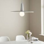 2 x Ceiling Pendant Light Hibonit White Easy Fit Lamp Light Shade 450mm - ER51.