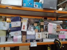 Full Shelf of a Mixed lot; to include; Ceiling, Outdoor, Security Lights, Lamps, Seasonal Lights,