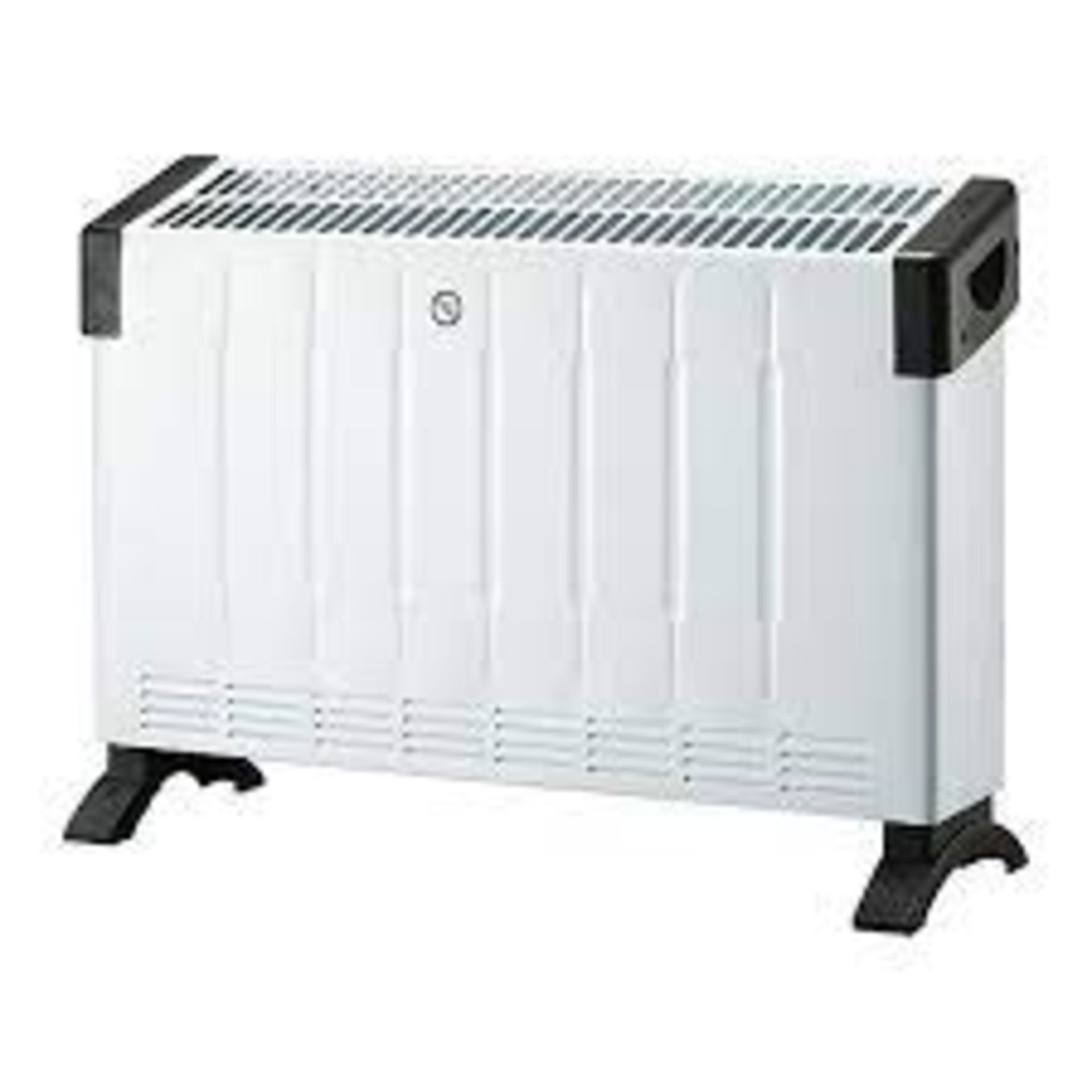 4 x 2000W White Convector heater. -ER51. Keep warm and cosy with this 2000W freestanding convector