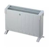 4 x 2000W White Convector heater. -ER51. Keep warm and cosy with this 2000W freestanding convector