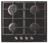 Cooke & Lewis 4 Burner Gas on Glass Hob - ER51.