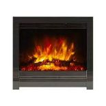 Be Modern Kempton 2kW Black Nickel Effect Electric Fire - ER51.