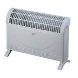 2 x 2000W White Convector heater. -ER48. Keep warm and cosy with this 2000W freestanding convector