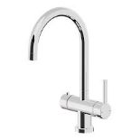 GoodHome Aji Chrome-plated Boiling Water Tap. This GoodHome chrome plated Aji boiling water tap will
