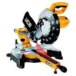 JCB 2000W 240V 254mm Corded Sliding mitre saw JCB-MS254S. - ER51. The powerful JCB Professional