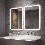 Sensio SE30995P0 Rectangular LED Bathroom Mirror Ultra Slim - ER51.