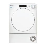 Candy CSEC9DF White 9kg Condenser Tumble Dryer. - ER48