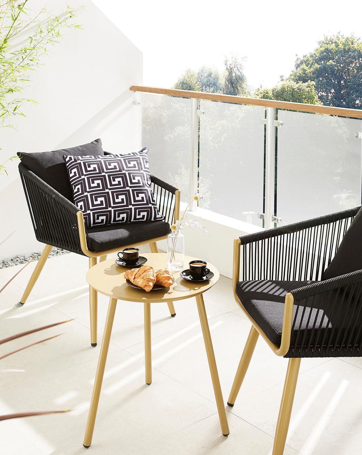 TRADE LOT 4 x New & Boxed Joanna Hope Naya Bistro Set. RRP £379 each. This Exclusive Joanna Hope