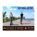 Brand New E-Glide V2 Electric Scooter Orange and Black RRP £599, Introducing a sleek and efficient