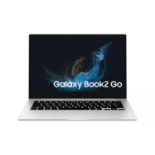 BRAND NEW FACTORY SEALED SAMSUNG Galaxy Book 2 Go - SILVER. RRP £449. 3rd gen Snapdragon 7C+