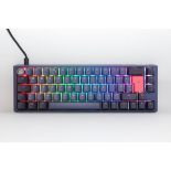 NEW & BOXED DUCKY ONE 3 Cosmic SF RGB Wired Cherry MX Red Mechanical Keyboard. RRP £135. QUACK