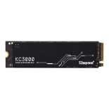 BRAND NEW FACTORY SEALED KINGSTON KC3000 PCIe 4.0 NVMe M.2 SSD 1024GB. RRP £109. Kingston KC3000