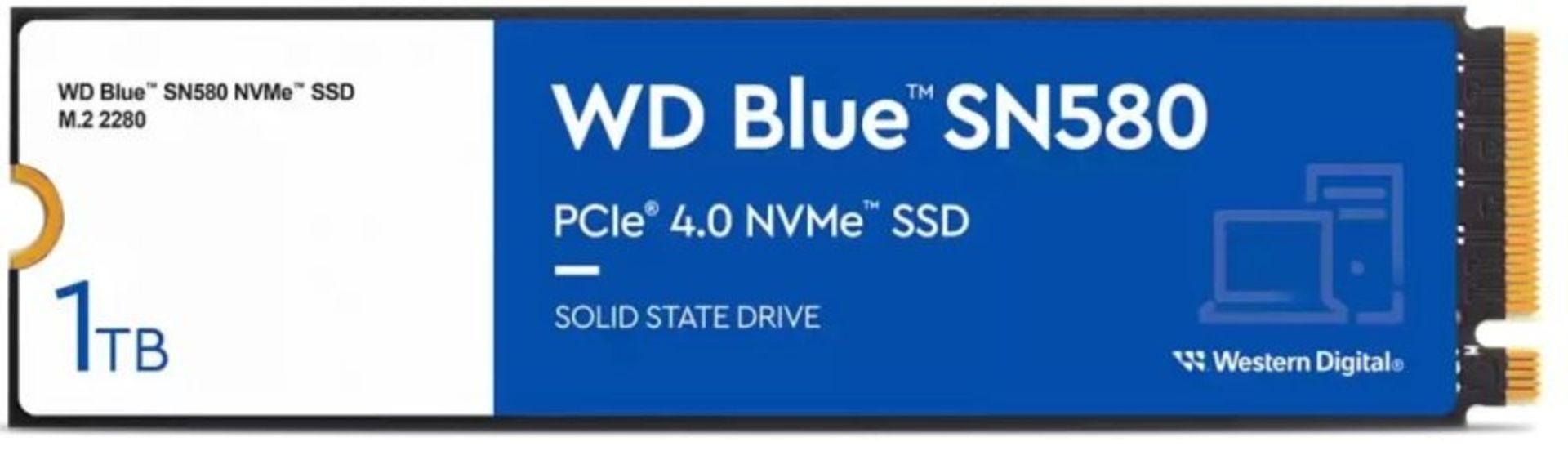 BRAND NEW FACTORY SEALED WESTERN DIGITAL Blue SN570 1TB SSD NVME Gen 3 PCIe M.2 Internal Solid State