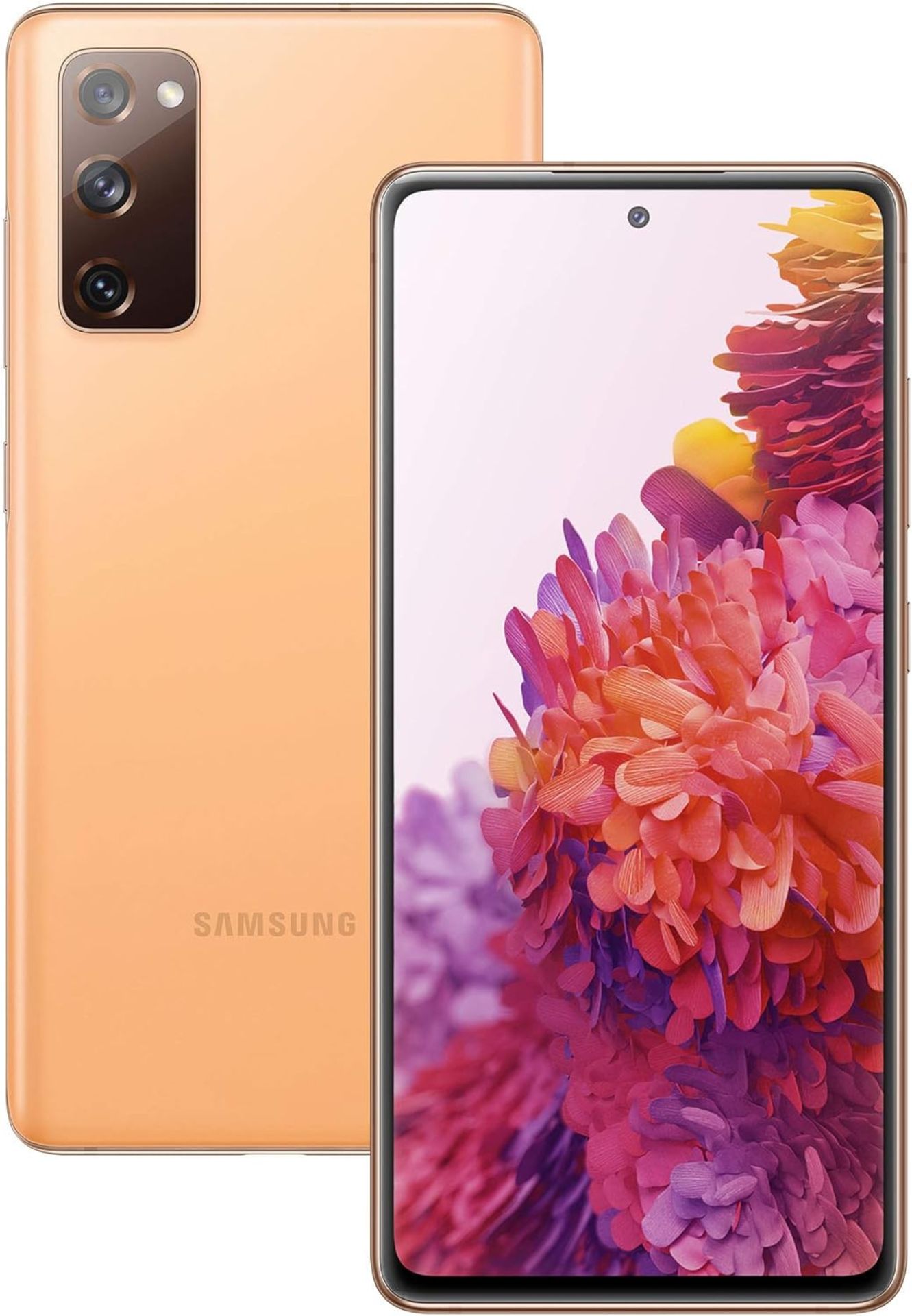 GRADE A SAMSUNG Galaxy S20 FE 5G - CLOUD ORANGE. RRP £199. The Galaxy S20 FE is as bold on the