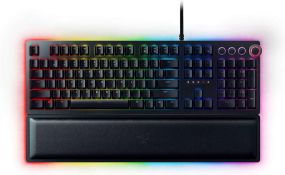 BRAND NEW FACTORY SEALED RAZER Huntsman Elite Gaming Keyboard with Opto-Mechanical Key. RRP £124.99.