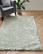 5x BRAND NEW Shimmer Cozy Shaggy Rug 60CM X 120CM. BLUSH. RRP £36 EACH. Add a touch of glamour to