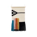 Cotton Macramé Wall Hanging Multicolour ABDO RRP £50 - ER25