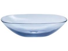 Countertop Basin 540 x 360 mm Blue MOENGO RRP £600 - ER25