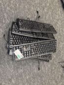 10X LOGITECH KEYBOARDS (MODELS MAY VARY). (R11/PW)