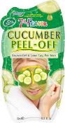80 x BRAND NEW 7th Heaven Cucumber Easy Peel-Off Face Mask with Juiced Lime - PW