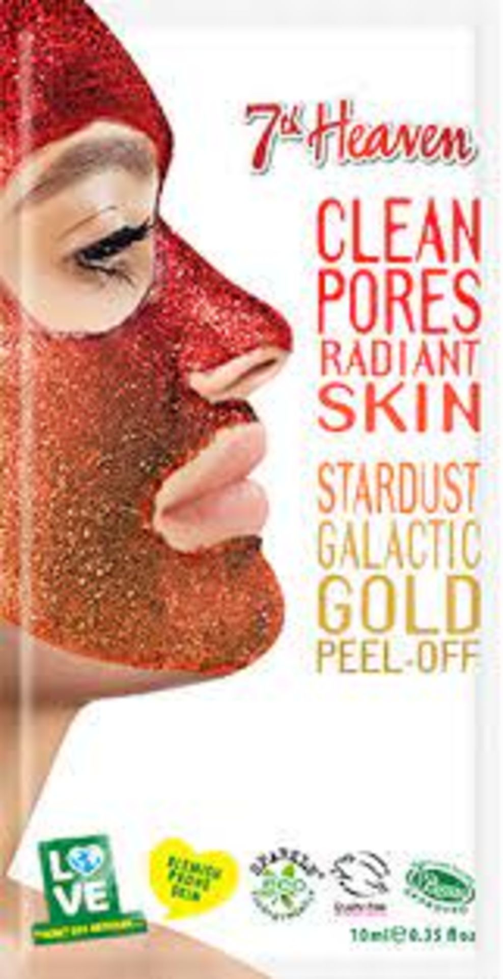 95 x Brand NEW Stardust Galactic Gold 7th Heaven Mask - PW