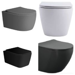 Liquidation Sale of New & Boxed Designer Toilets - Various Colours & Styles - Pallets & Single Lots