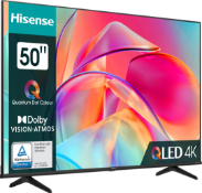 HISENSE QLED Series 50-inch 4K UHD Dolby Vision HDR Smart TV. (PW). QLED - Get closer to reality