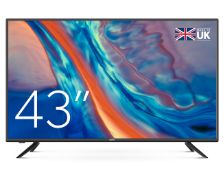 CELLO 43 Inch Full HD LED TV With Built-in Freeview T2 HD. (PW). A superb value 43 inch Full HD